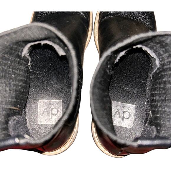 Dolce Vita Black Trooper Ankle Boots Women's 7 - Picture 5 of 7